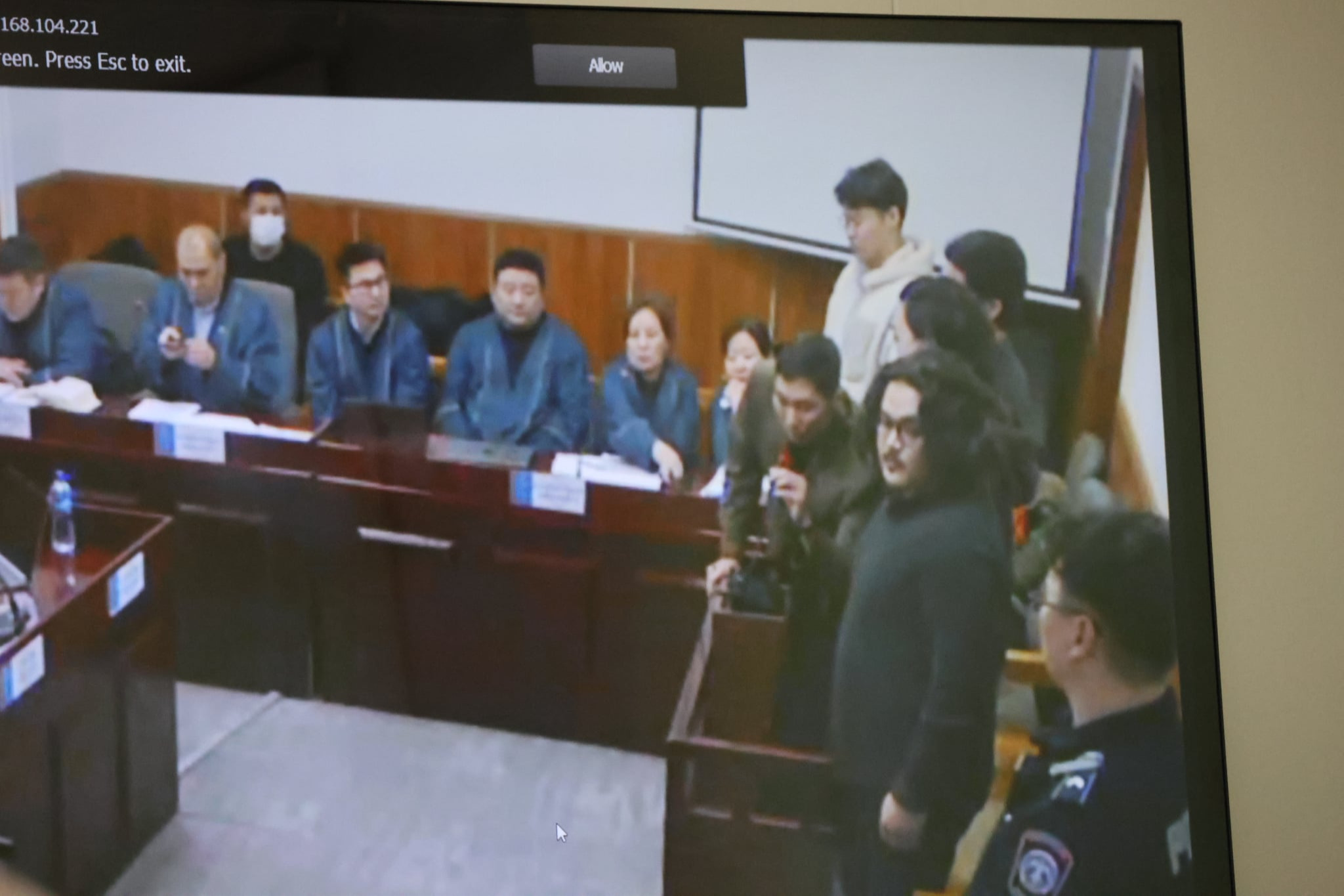 Б.Амарсайхан, Ц.Санжаачойпэл, Э.Тэмүүлэн, Н.Алтан-Очир нарт холбогдох хэргийн гэм буруугийн шүүх хурал эхэллээ